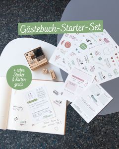Paket Gästebuch Starter-Set