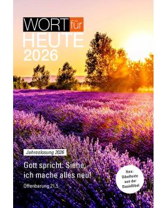 Wort für heute 2026 - Großdruck-Buchkalender