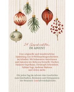 Ein Leseadventskalender - 24 Geschichten im Advent