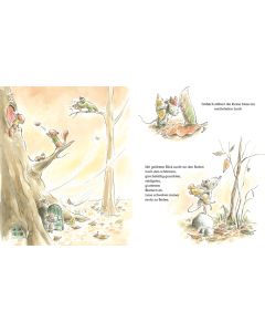 Die kleine Maus und das goldene Blatt
