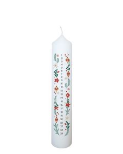 Adventskalenderkerze 25 cm