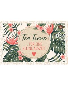 Teekarte 'Tea Time ...für eine kleine Auszeit'