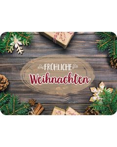 Postkarte 'Fröhliche Weihnachten'