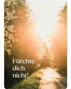 Postkarte Fürchte dich nicht!