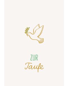 Postkarte 6 Ex. 'Zur Taufe'
