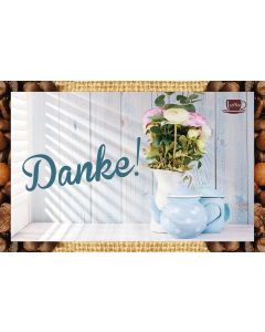 Kaffeekarte 'Danke!'