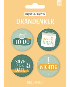 4er-Magnet-Set 'Drandenker'