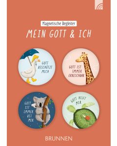Mein Gott & ich (Magnet-Set) 4 Ex.