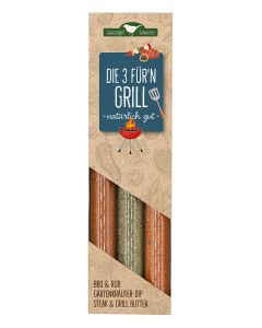Reagenzgläser-Set 'Die 3 für'n Grill'