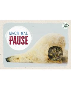 Teekarte 'Mach mal Pause'