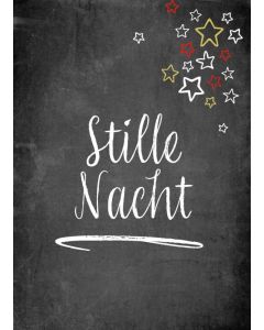 Postkarte 'Stille Nacht' 1 Ex.